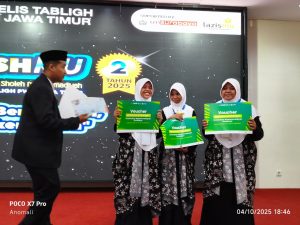Awalnya minder, Tim Syarhil Qur’an Sekolahnya Para Pemimpin Justru Meraih Juara 1 tingkat Jawa timur