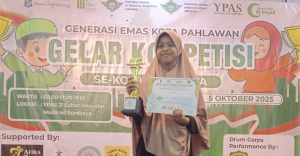 Juara lagi ! kisah Eza, Siswi SMP Muh 7 Mengubah ‘Kecapekan’ Jadi Medali Emas Tahfidz