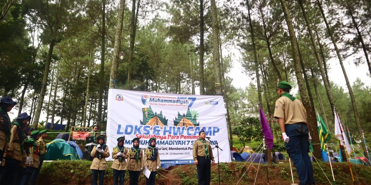 Mencetak Generasi ‘Ulama yang Intelek dan Intelek yang Ulama’ Sekolahnya Para Pemimpin Gelar LDKS dan HW Camp 5 hari 2 malam