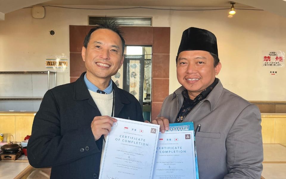 Go Internasional : “Sekolahnya Para Pemimpin” SMP Muhammadiyah 7 Surabaya Jajaki Kerjasama Pendidikan ke Tokyo Jepang