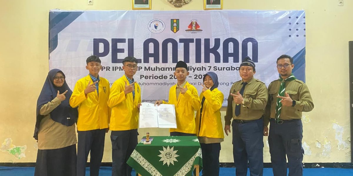 Pelantikan IPM SMP Muhammadiyah 7 Surabaya Periode 2025–2026 Resmi Digelar