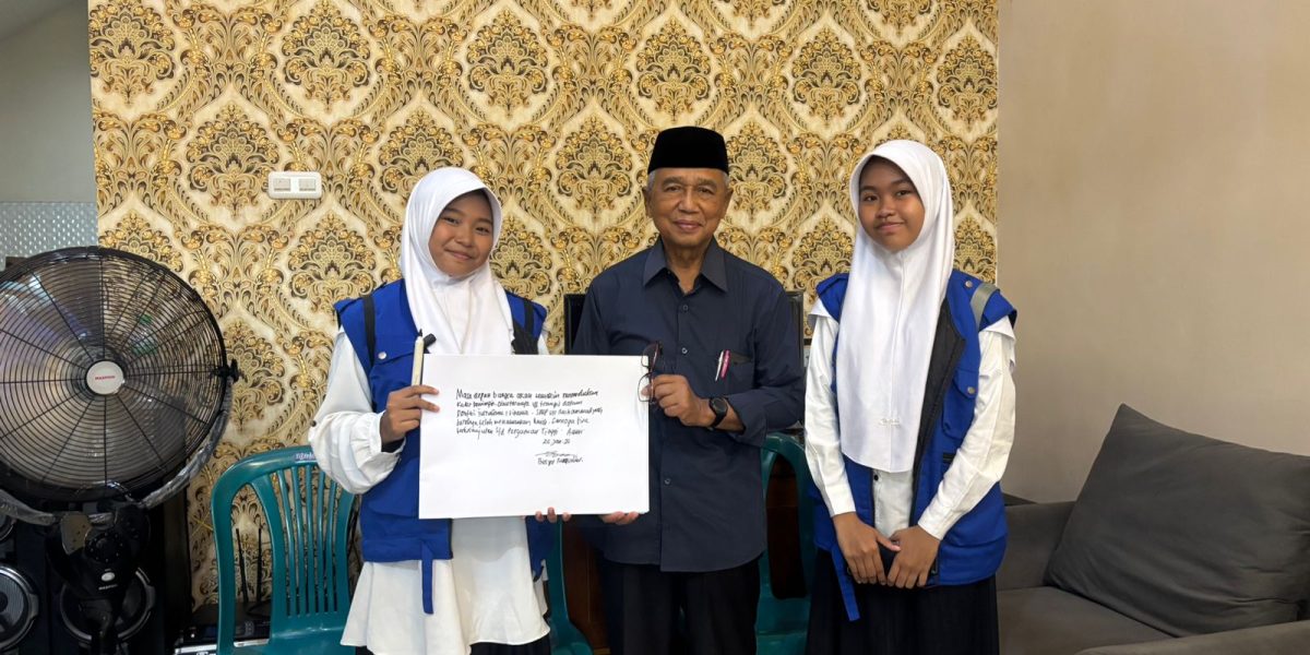 Busyro Muqoddas: “Didikan dan Ekskul Jurnalis Sekolahnya Para Pemimpin bisa menjadi contoh Seluruh Sekolah di Indonesia”